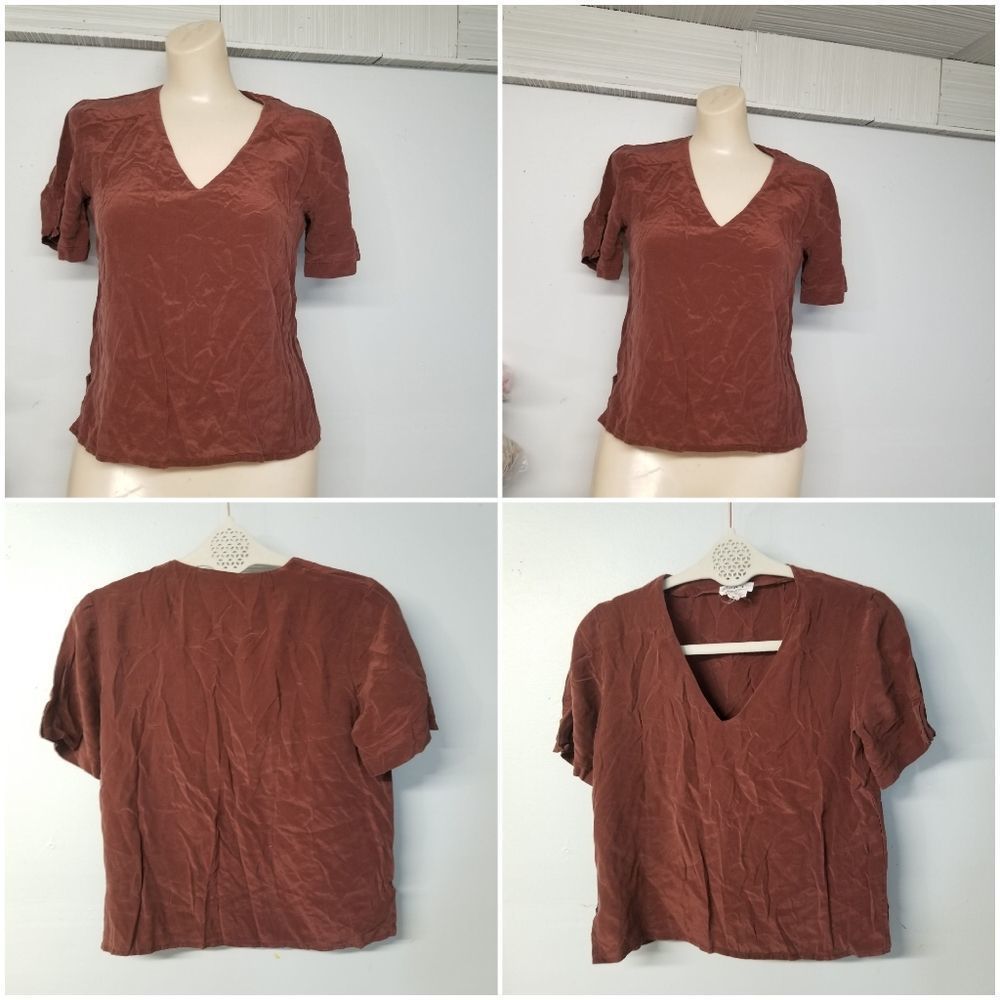 Ciao silk medium size 8 brown